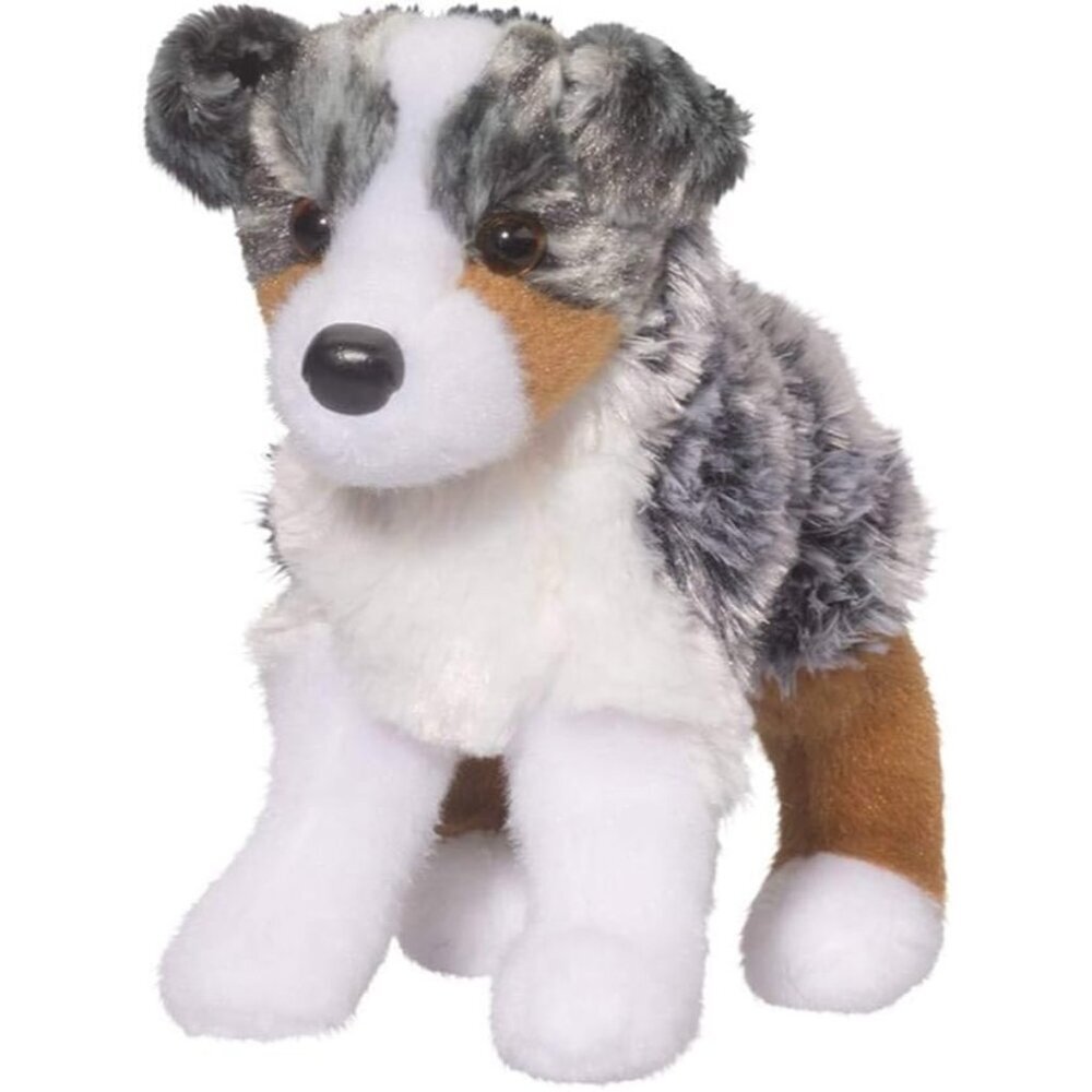 Toys Kids Steward Australian Shepherd Dog Soft Plush Stuffed Animal 8" Inches